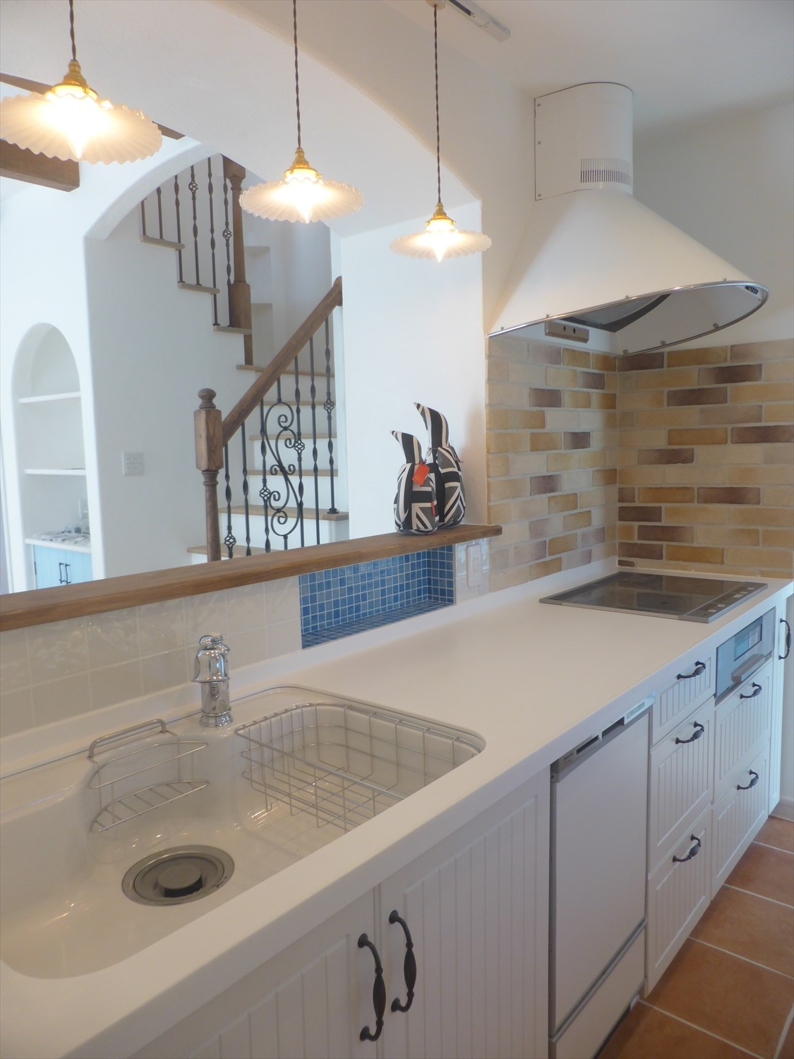 フレンチカントリー食器棚フレンチキッチン収納パインファクトリ