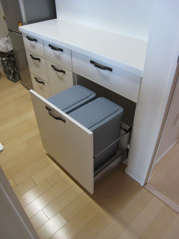 リクシルのカップボード ゴミ箱収納shone's home～暮らしの記録