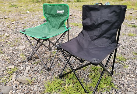 キャンプギアDIY ダイソーのコンパクトチェアをお洒落なテーブルにアレンジしてみた👍