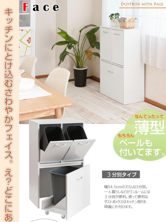 アスベル ゴミ箱 ダストボックス おしゃれ インテリア雑貨 キッチン雑貨 袋 見えない ストッパー 分別 ホワイト 白 シンプル エバンプッシュペール30L : ママチー - 通販 - Yahoo!ショッピング