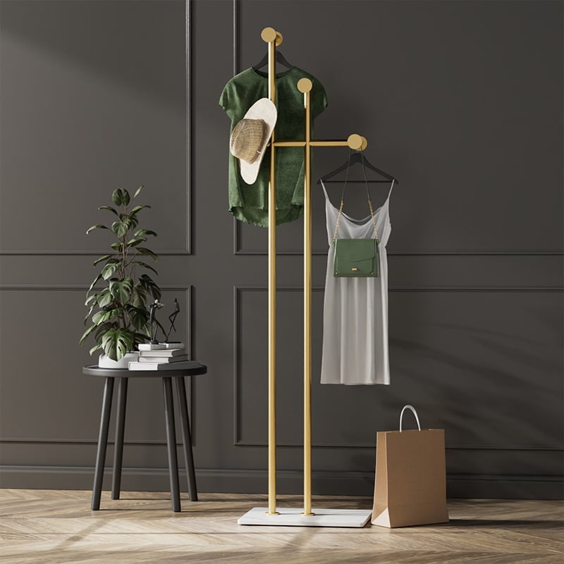 ハンガーポール 帽子掛け おしゃれ かわいい ショップ風 帽子収納 北欧 姫系 DS-P1708 - メルカリ