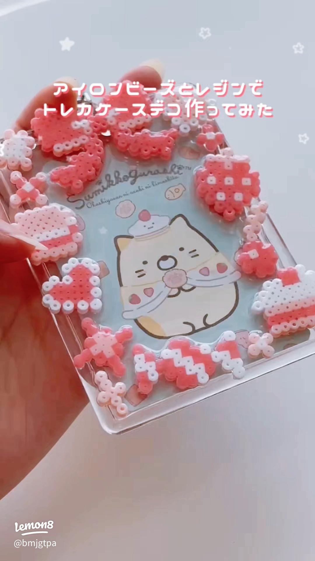 トレカケースデコ 作り方 レジンTikTok