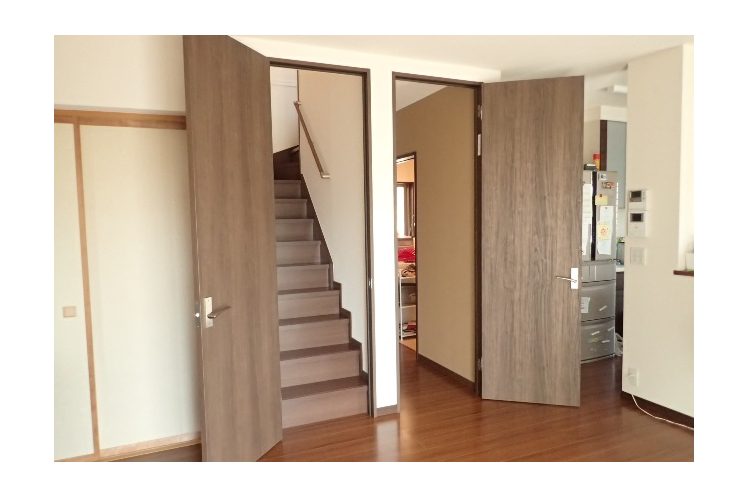 リビング階段 仕切りカーテン ナフコ21スタイル シンプルが好き パナホーム などのインテリア実例 - 2020-07-19 09:40:44RoomClip ルームクリップ