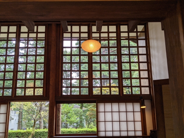 モザイクタイルを使用した丸窓がおしゃれなモダン和風デザイン の新築外構愛知県名古屋市の外構 エクステリア ・新築外構・お庭⼯事は専⾨ショップディーズガーデンへ