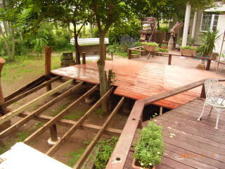 ウッドデッキリニューアル！④ 増設準備編ＤＩＹ大好きおじさんのブログ