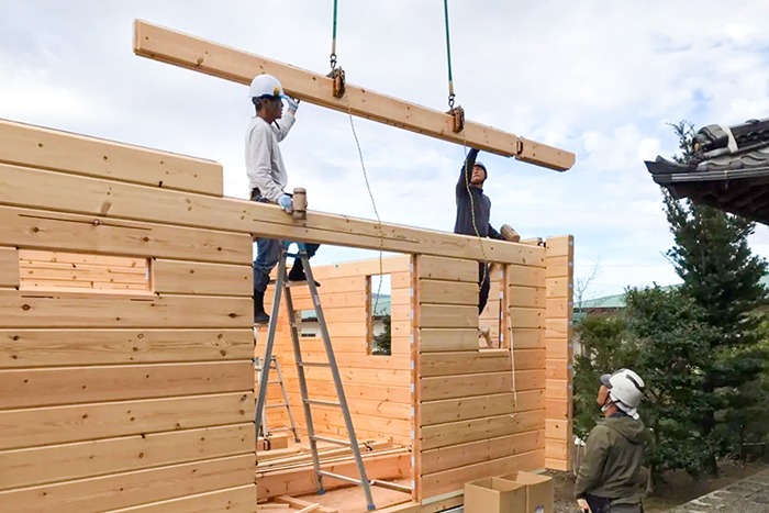 ハンドカットログハウスのメンテナンス : 鹿児島 ログワークスのブログ