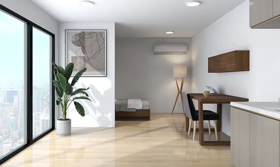 ルームツアー 1R・8畳カフェ風インテリアのミニマリスト女子のシンプルな部屋コンクリート打ちっぱなし一人暮らしワンルーム賃貸 Japaneseroom tour │ Room Tour 18