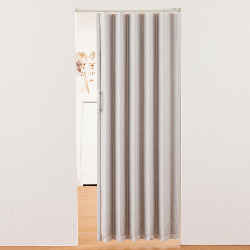 ワダミツ ワイド幅パタパタアコーディオンカーテン Bピンク 250cm丈 a1540830 直送品