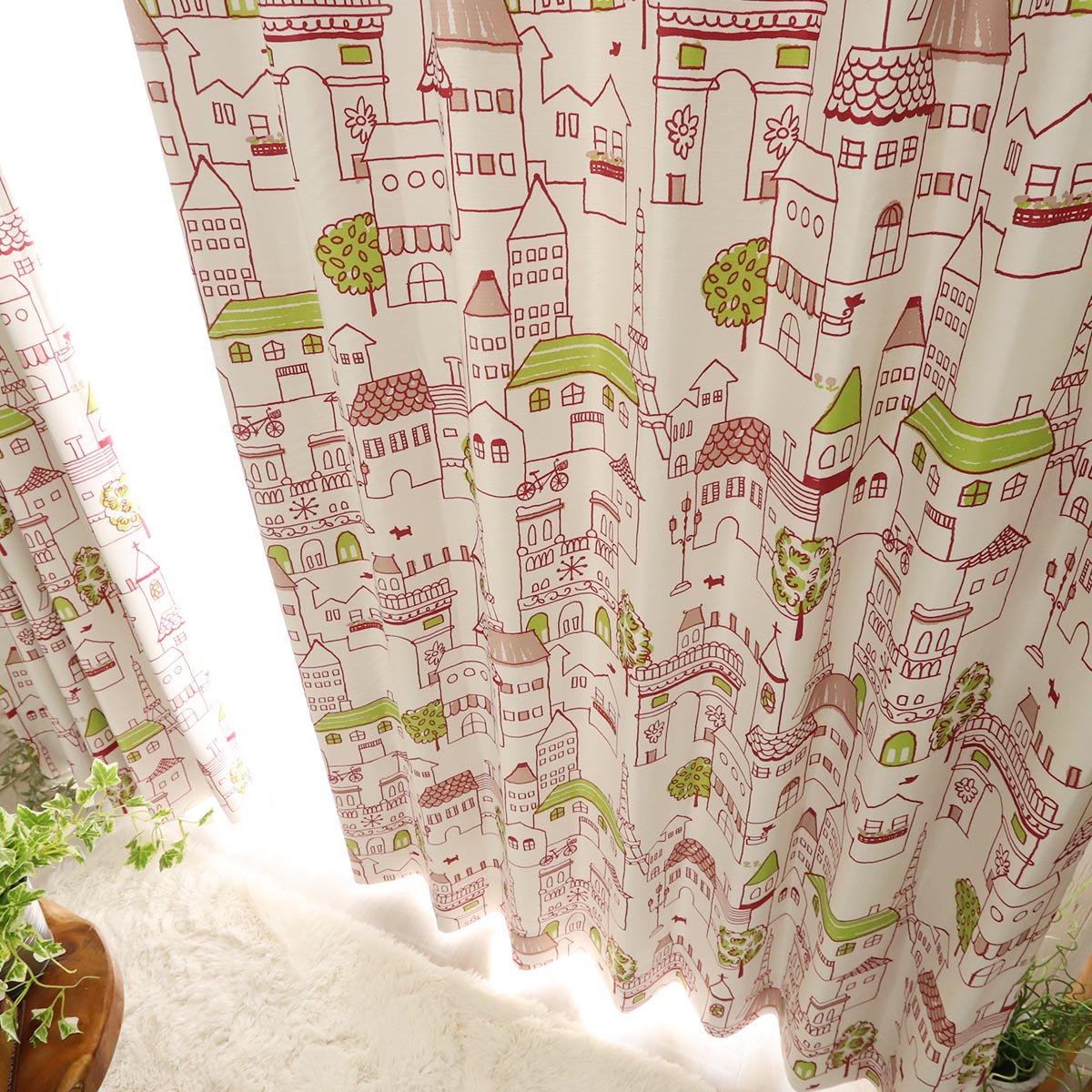 100×110 日本製 遮熱 キャラクターカーテン 2枚セット ディズニー ミッキー ポムポムプリン キティ ハローキティ アリス プリンセ —公式 タンスのゲン本店 - 家具・インテリアのネット通販