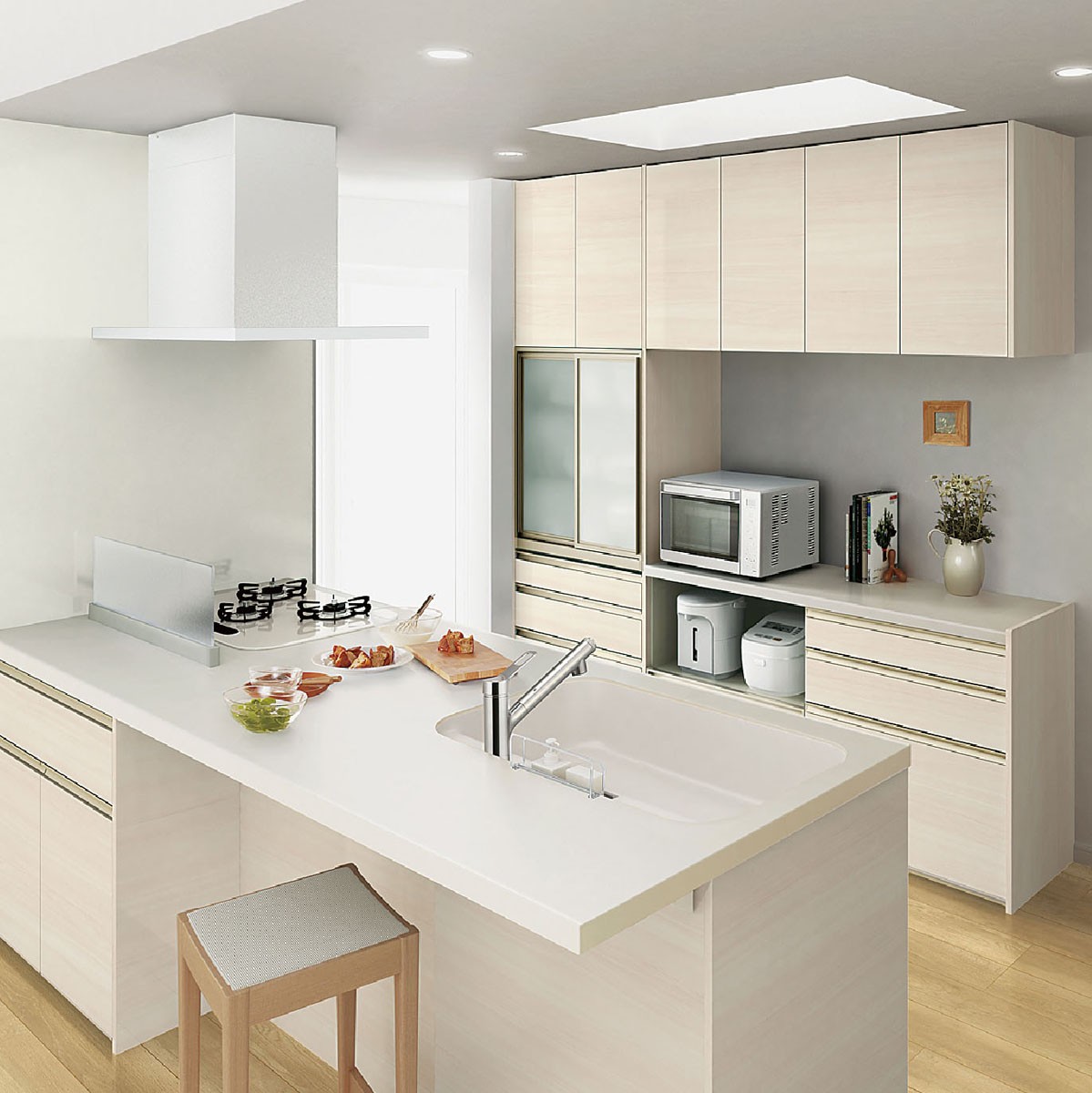 キッチンをすっきり！おしゃれな背面収納のポイントとおすすめ商品COVEARTH MAGAZINE