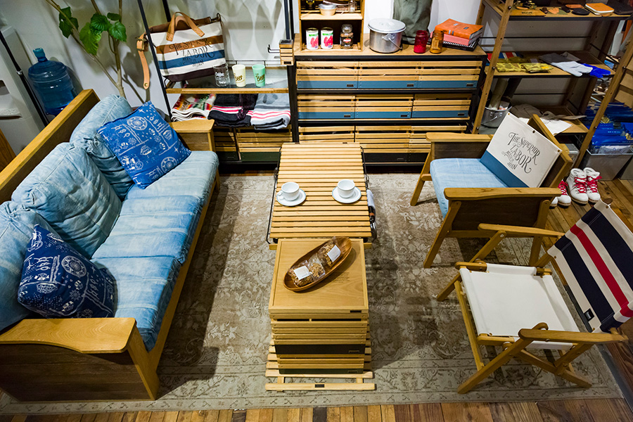 HAYアウトドア家具の良さアウトドアリビング仙台 家具・インテリアショップMONO+​