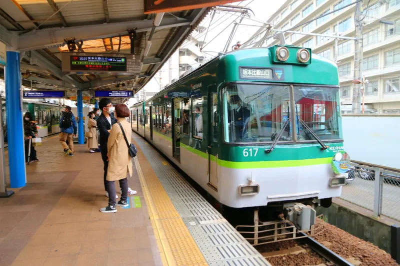 京阪石山坂本線 びわ湖浜大津駅 - No: