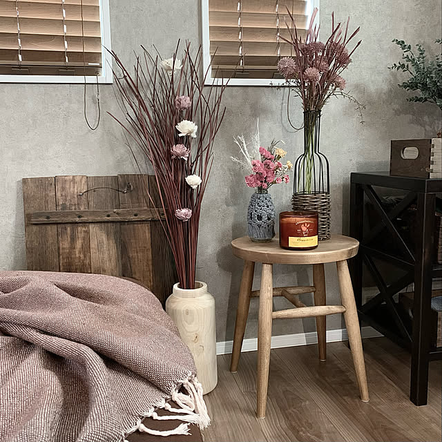 DIY27 ダイソー商品のクッションカバー220円で椅子の張り替え素敵にリメイク