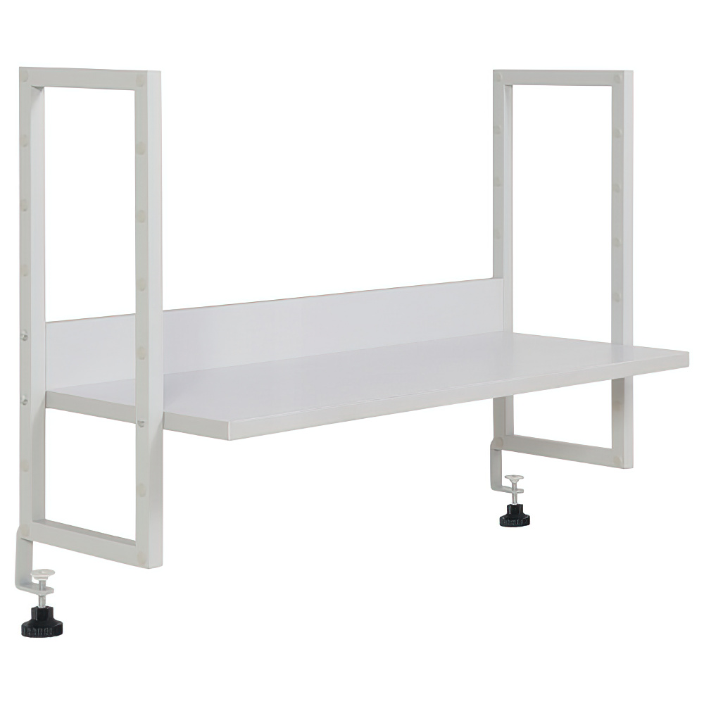 アカシア材のデスクシェルフを3000円で作るのはどうだい？ シェルフ脚 販売中 GOME