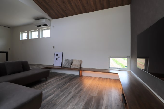 SUUMO2000～2499万円 間取図有 スキップフロア ダウンフロアリビング どこにいても家族がつながる理想の家 -倉敷ハウジング パナソニックビルダーズグループの建築実例詳細注文住宅