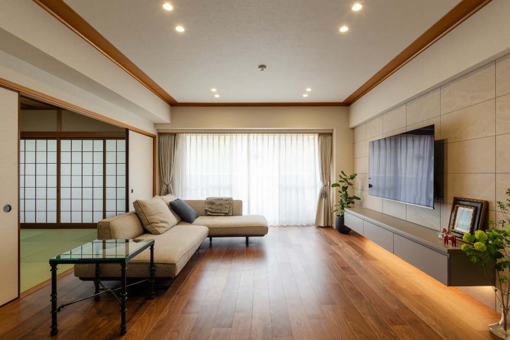 失敗しない!グレージュの床とマッチする3種類のアクセントクロス・壁紙&実例インテリアFORCE