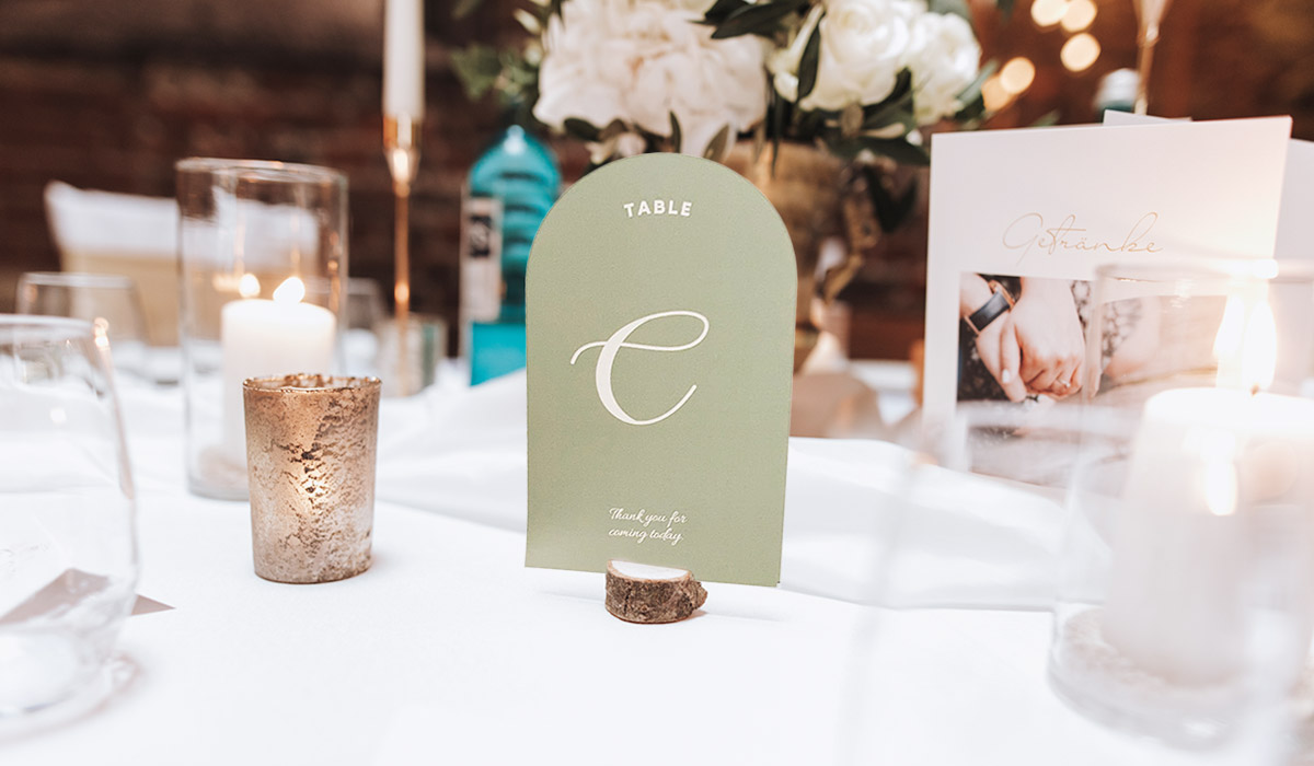 結婚式DIY 手作りテーブルナンバーデザインまとめ