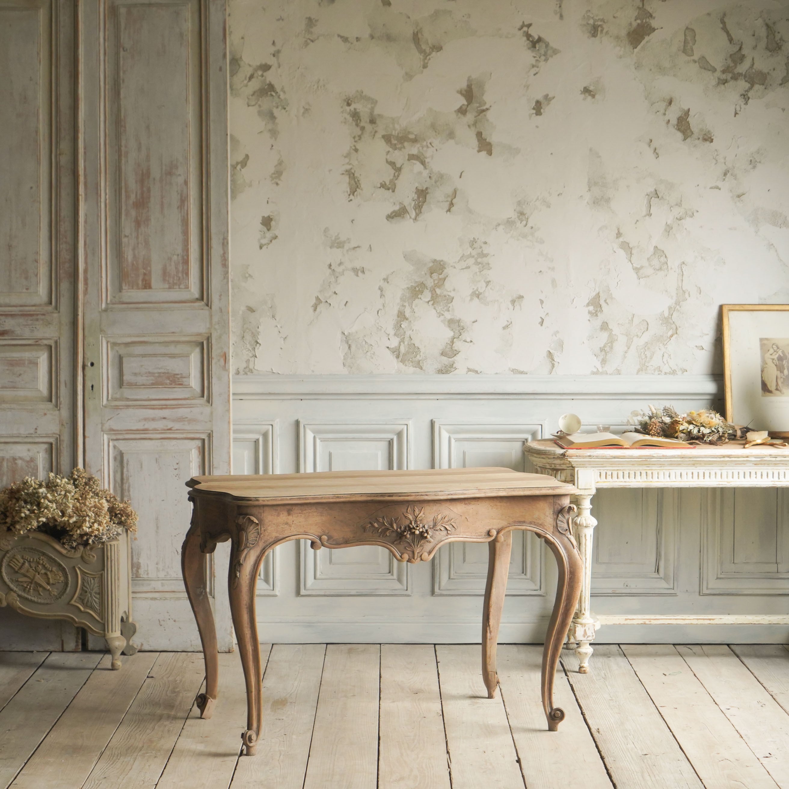 アンティークテーブル フランス木製テーブル 木製テーブル フランスアンティーク ③OGISHIMA COFFEE Antiques