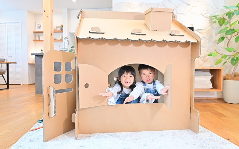 部屋の中にもう一つの小さな部屋を ダンボール製「hakobeya」発売インターネットコム