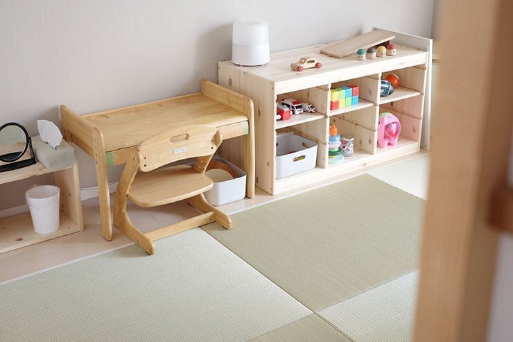 畳 26文字カーペット 120cm子供用ゲームマット なかね家具 アレルギー対策 床暖房