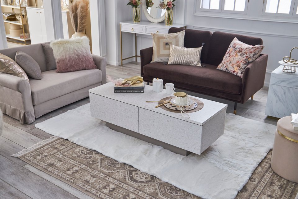 ホワイト＆ベージュのナチュラルフェミニン インテリアコーディネート 通販のベルメゾンネット