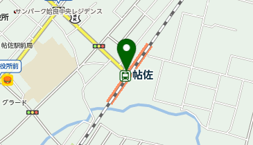 帖佐駅ＪＲ日豊本線：路線図／ホームメイト