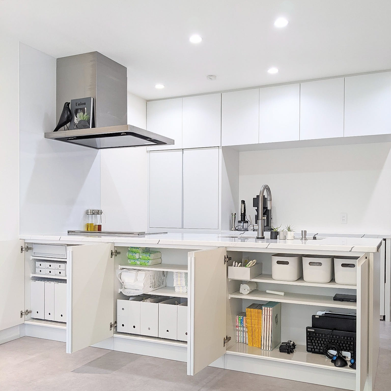 もしもキッチン前に収納があったら - 平山建設社長日記