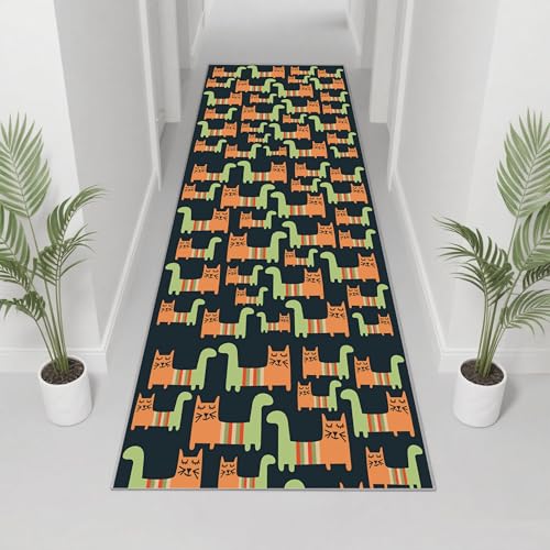 Amazonノンスリップウォッシャブルラグ、防音滑り止めランナー - 廊下用ロングカーペット 60cm 70cm 80cm 100cm 1.5m2m 250cm 300cm 4m 5m 6m廊下敷き・階段マット オンライン通販