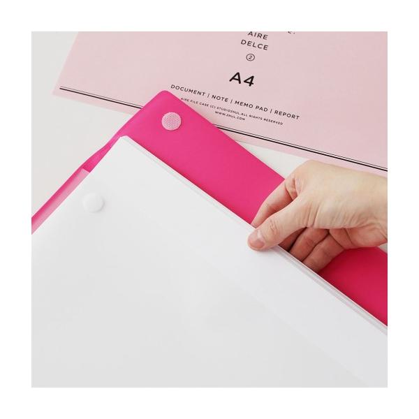 クリアファイル A4 6ポケット ジップファスナー付 小学生 中学生 高校生 女の子 ファイル MY SWEET DAYS ストロベリー 新入学クリス- メルカリ