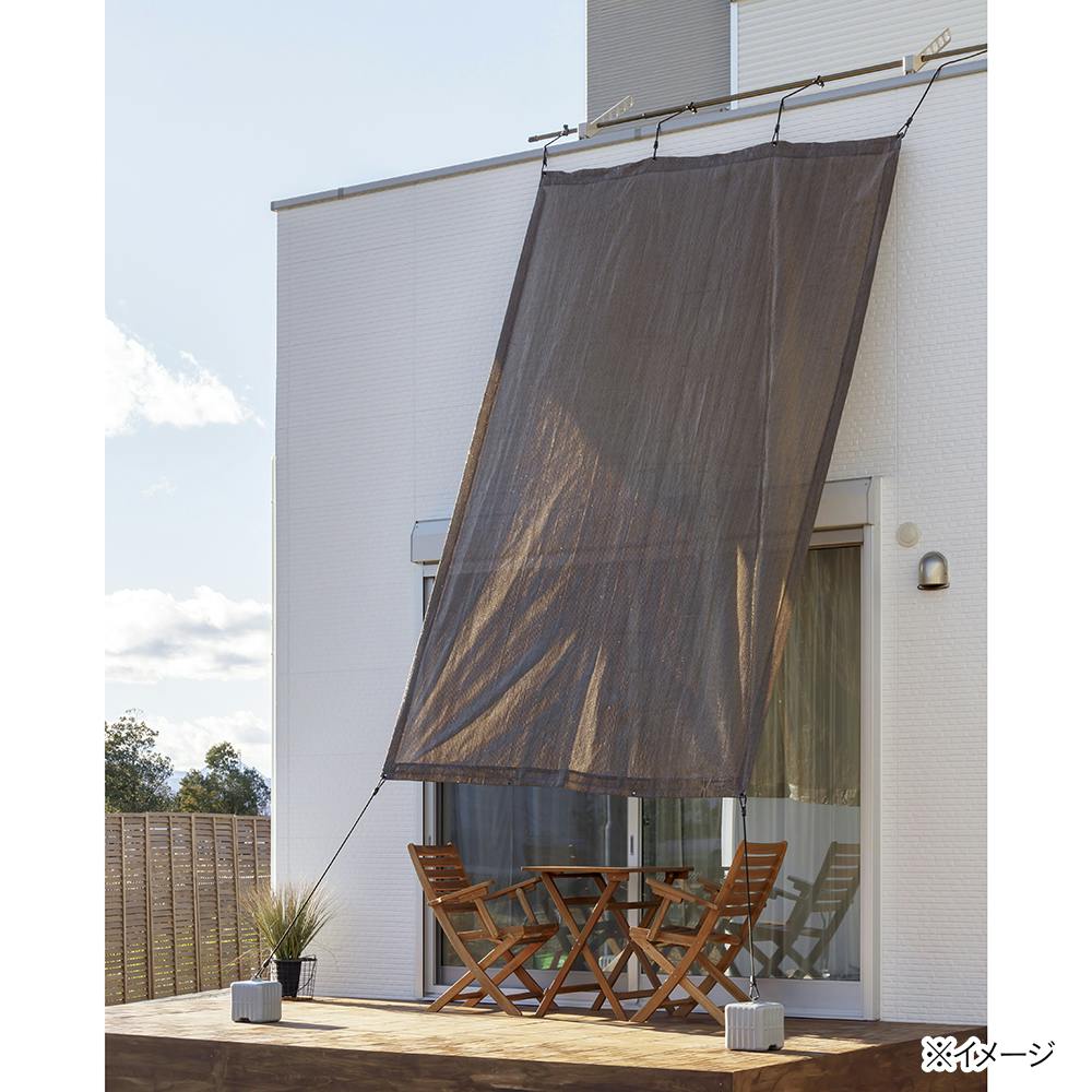 未使用 カインズ 紫外線をカットする ベランダカーテン リーフ柄Yahoo!フリマ 旧PayPayフリマ