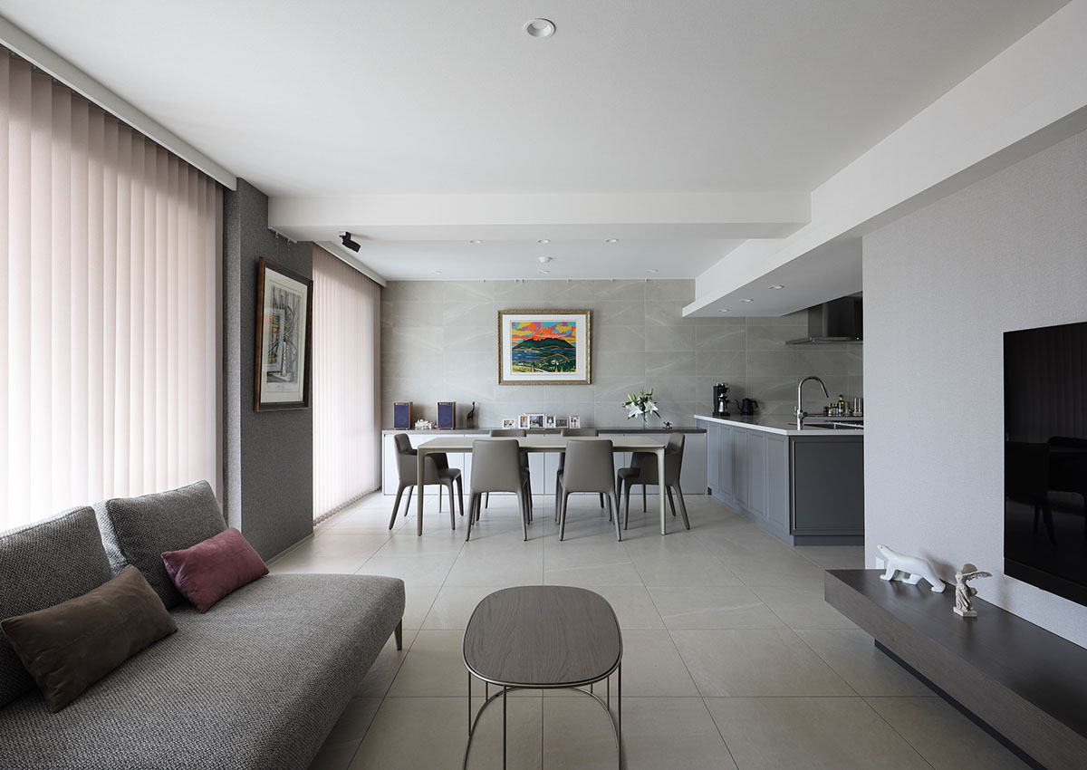 白×黒×グレーのお部屋特集！モノトーンインテリアで色の比重を考える