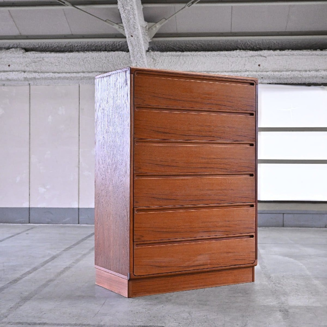 デンマーク ヴィンテージ ライティングチェスト H75.5 W85.5 北欧家具 中古家具