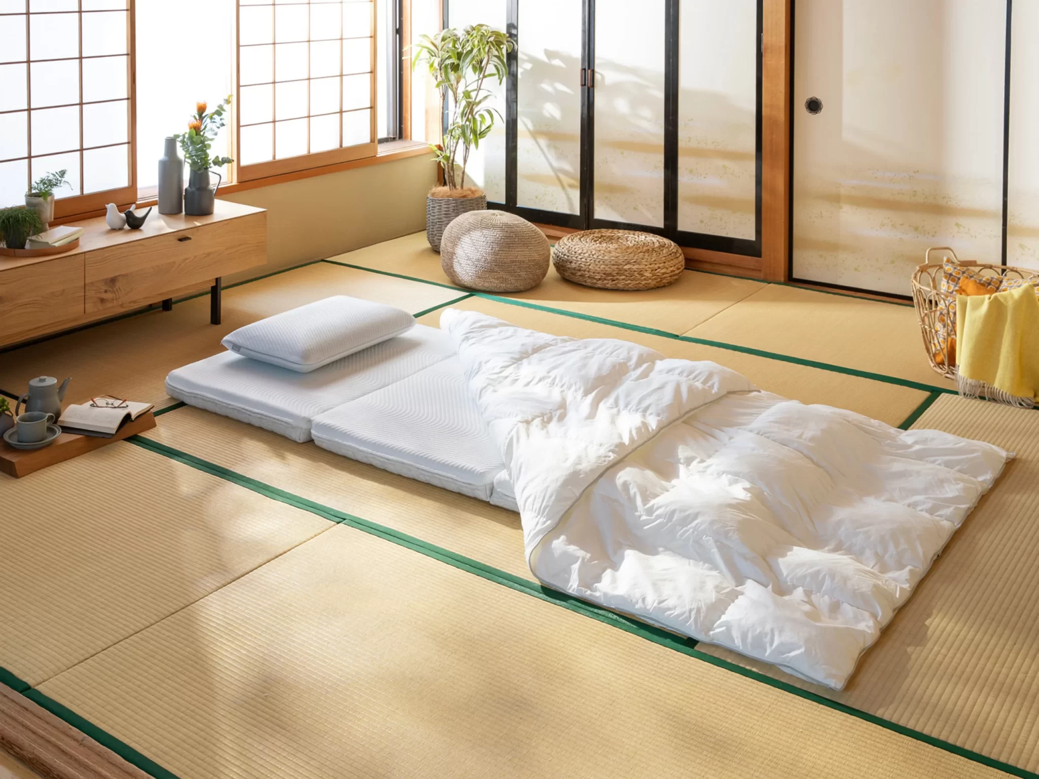 ６畳和室を夫婦の落ち着く寝室にわたしらしくを楽しむお部屋作り