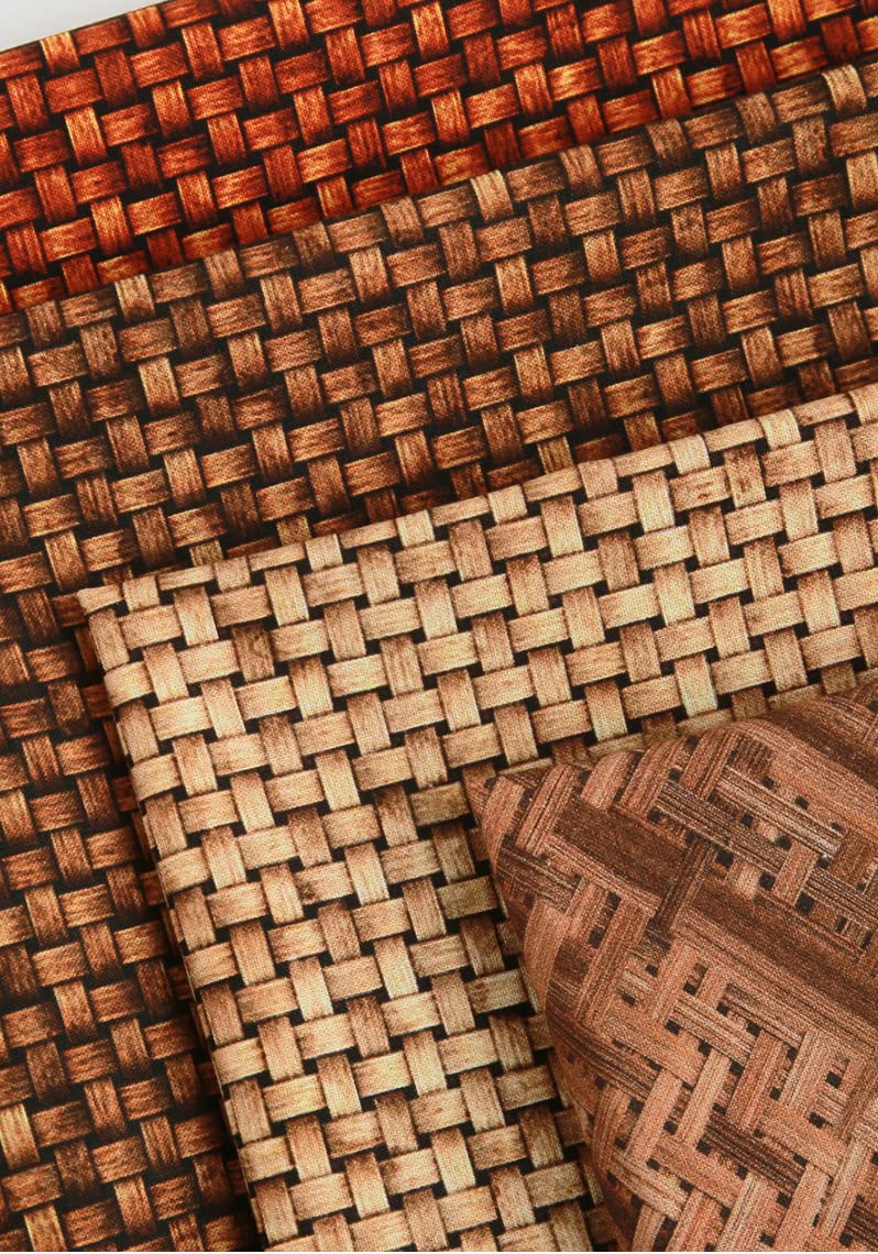 2042◇リアル カゴ柄 かご柄 バスケット ラタン 生地はぎれの通販 by 生地♡おまとめ割引180〜200円ひまわりラクマ