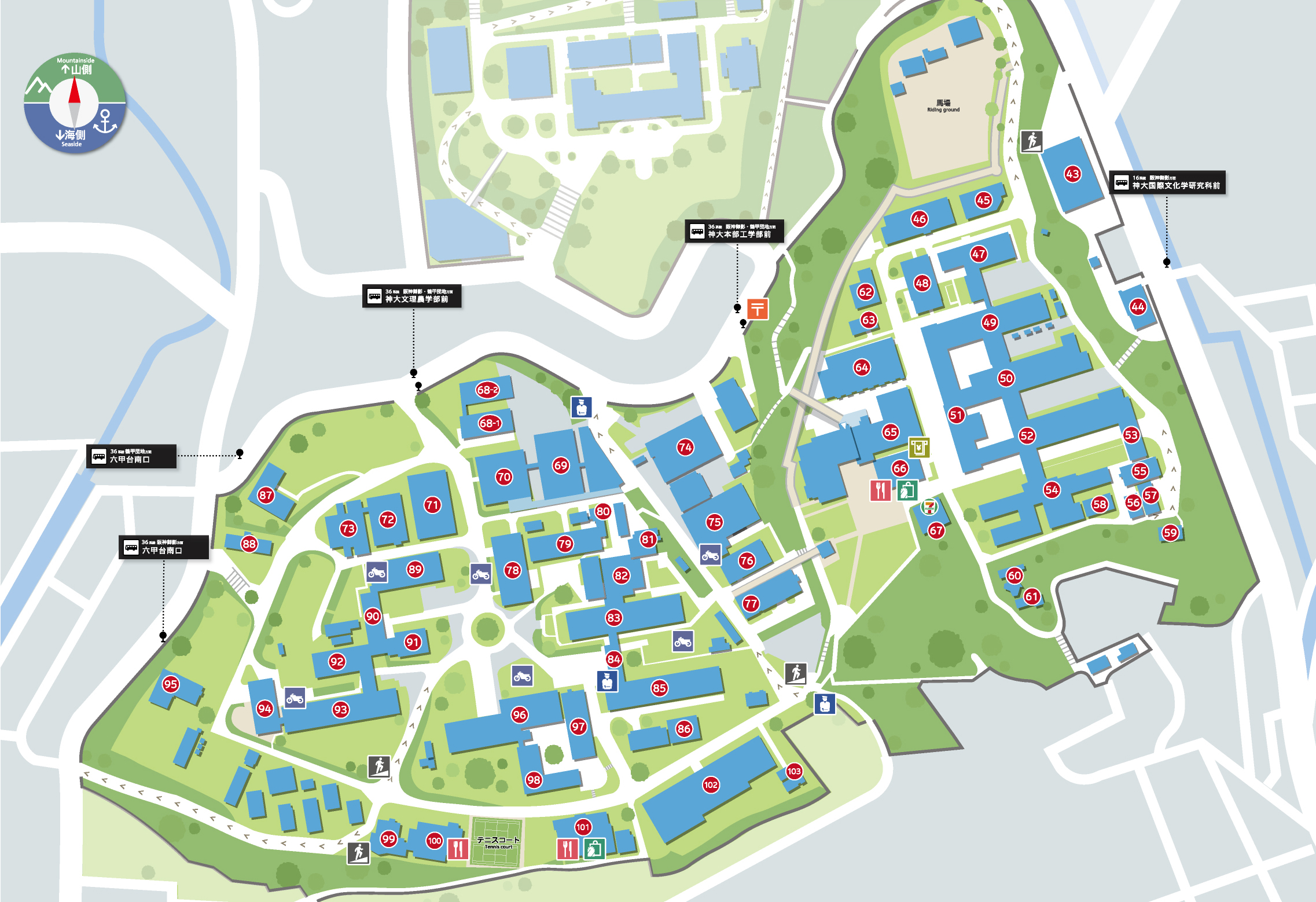 流通経済大学龍ヶ崎キャンパス2号館｜FIELD FOUR DESIGN