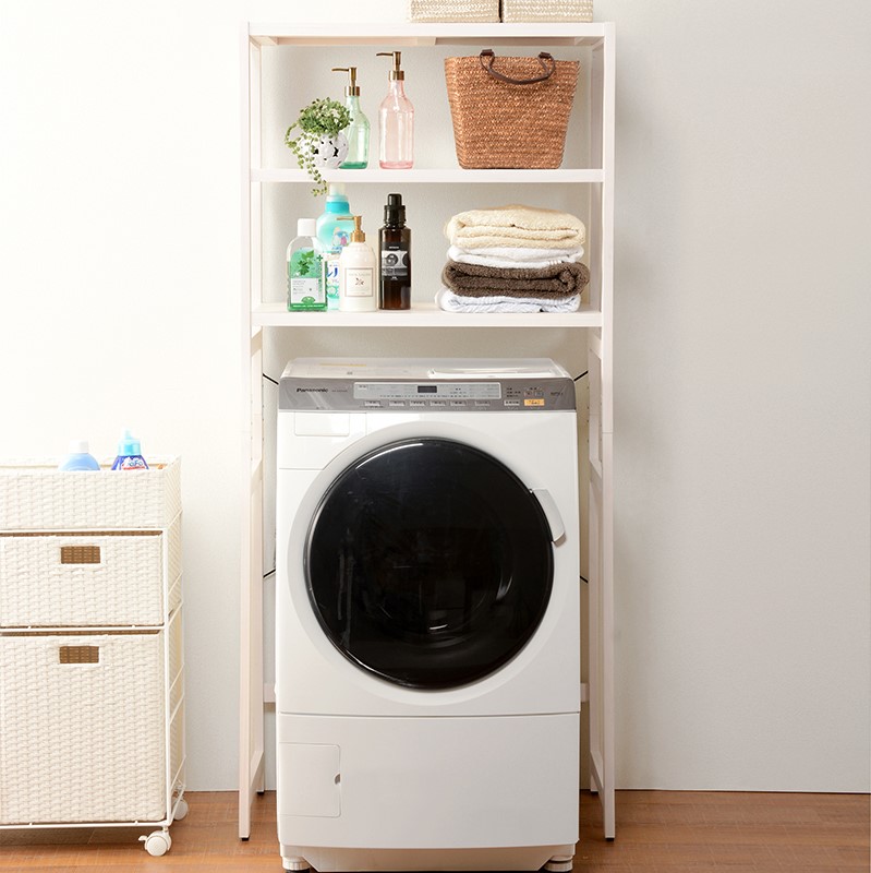 洗面所で着替えを置く場所がない問題」を解決する折り畳み棚など、山崎実業の新商品をご紹介kufura クフラ 小学館公式