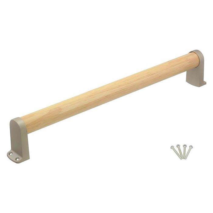 視界の邪魔にならない木材取付け専用ワイヤー手すり ウッドテンショナー雑誌コンフォルトCONFORT