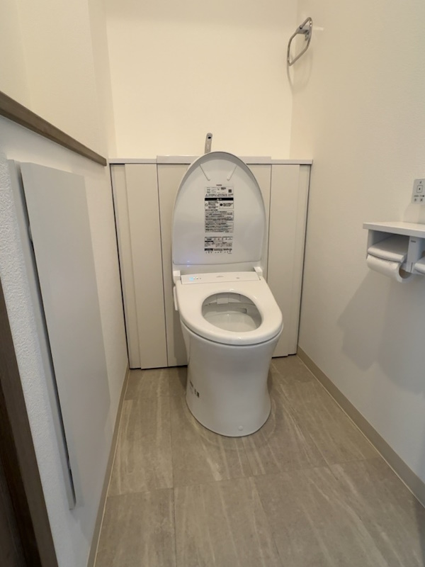 ステキ＊トイレへの道＃3自分で埋込収納つくってみました中古を買ってDIYリノベ