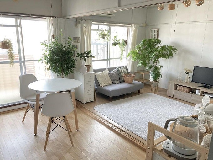 団地で可能なレイアウトのアイデア。好みの部屋にできるDIY住宅とは？くらしのカレッジUR賃貸住宅