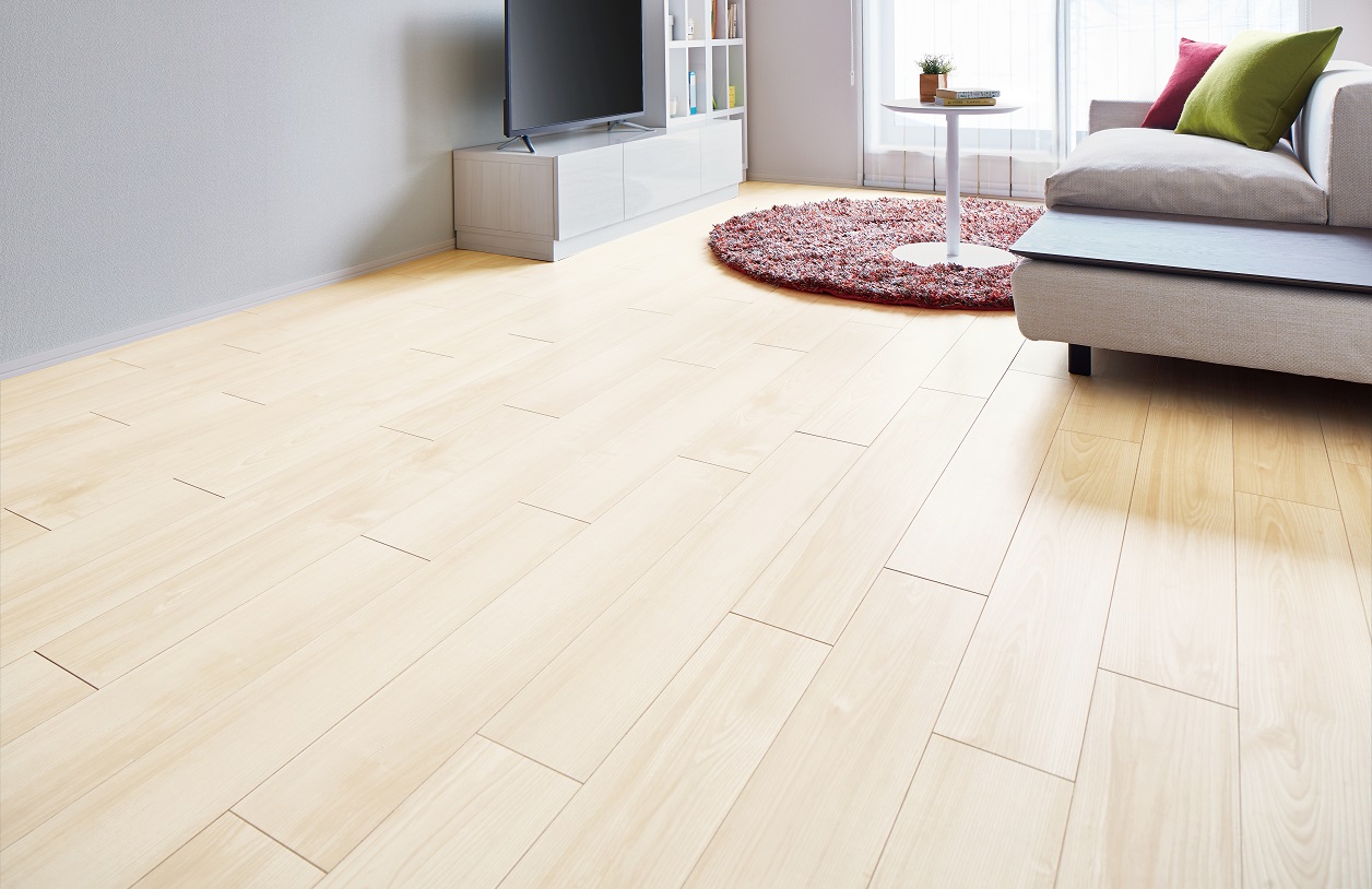 販売終了ホワイトアッシュ三層 無塗装 床暖房対応フローリングPHFL0012