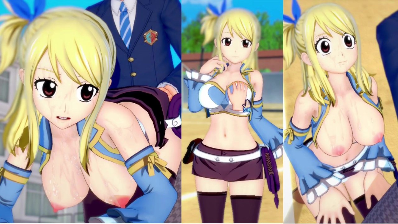 エロゲーコイカツ！】フェアリーテイル ミラジェーン3DCG巨乳アニメ動画[Hentai Game Koikatsu! FAIRY