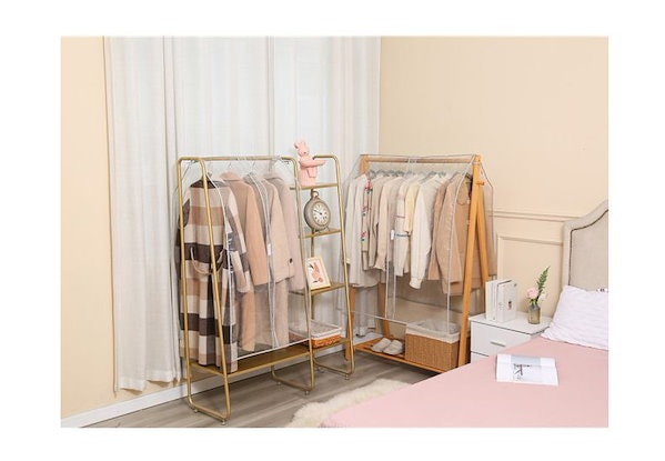 ハンガーラックカバー カバーのみ 目隠し ホコリよけ 埃 汚れ防止 日焼け対策 窓部分 メッシュ 中身が見える 収納袋 洋服掛け 224402 :うさぎ屋 インテリア&DIY - 通販 - Yahoo!ショッピング