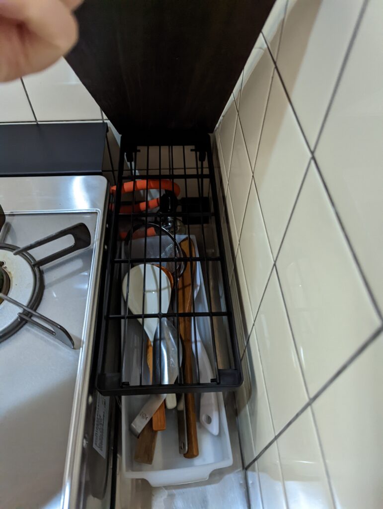 1＊ガスコンロ周りの隙間をなんとかしたい団地住まい主婦のゆるっと工夫する暮らし