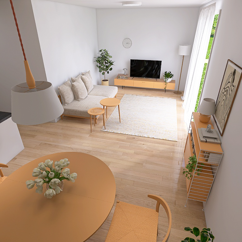 マンションのリビングの形とメリットデメリット