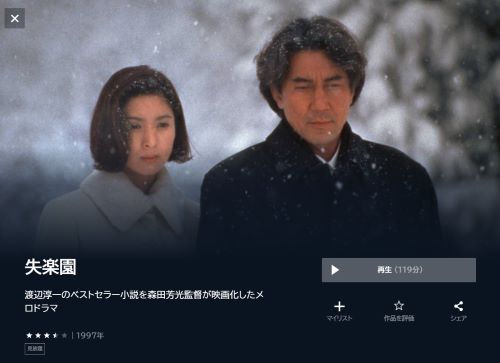 最高視聴率27.3％】伝説のドラマ『失楽園』が１７年の時を越え、初DVD化！ | 株式会社 宝島社のプレスリリース