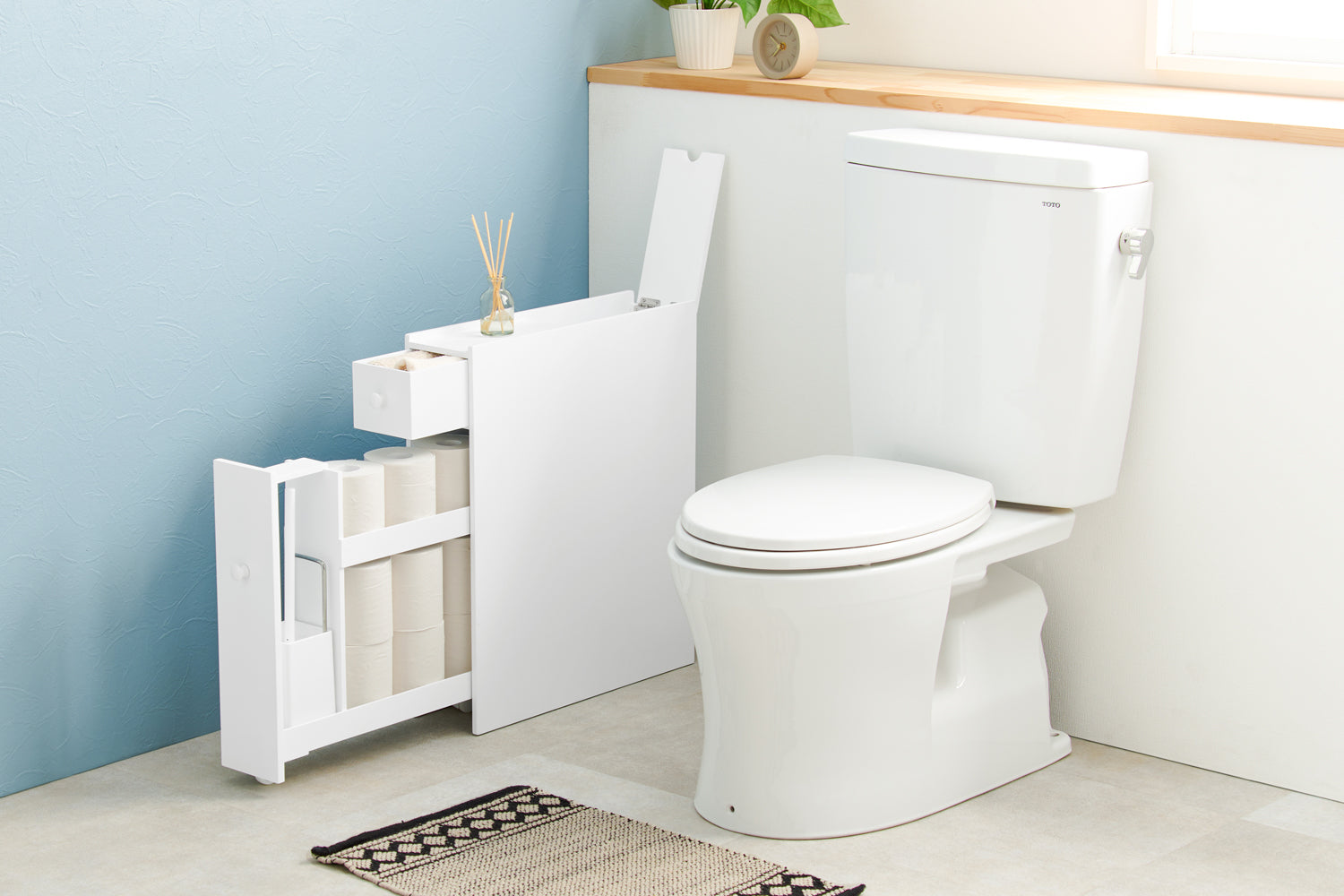 お洒落で落ち着く「トイレ」のインテリア・収納アイデアキナリノ