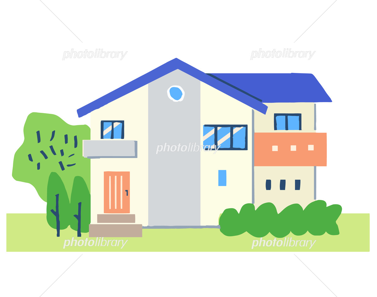 ブルーの外観が目を惹く！まるでアメリカンハウスのような家 約32坪 in四日市市の施工事例三重県で注文住宅を建てるならアート・宙