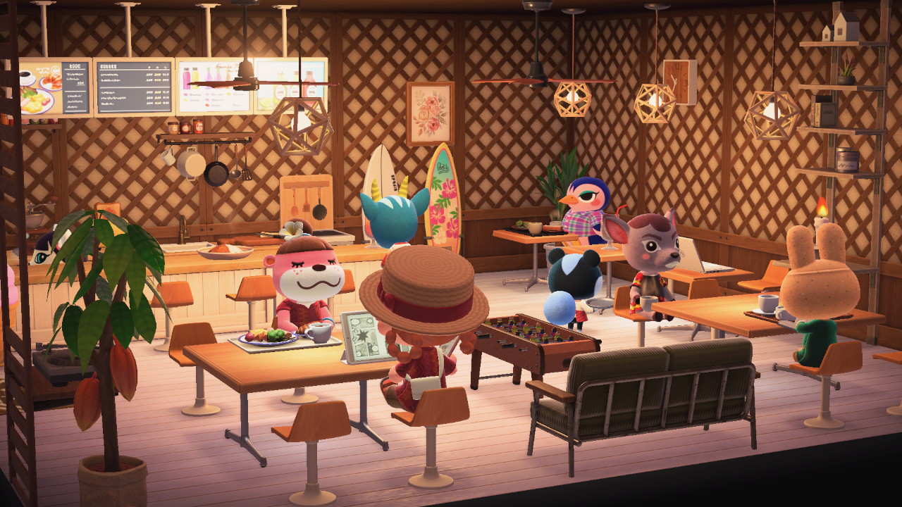 あつ森 念願のカフェ作り☕️✨ あつまれどうぶつの森ハッピーホームパラダイス