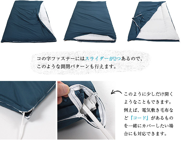 簡単 掛け布団カバーの作り方。ファスナーの付け方も簡単バージョン♪ミニチュア版でも詳しく説明しています