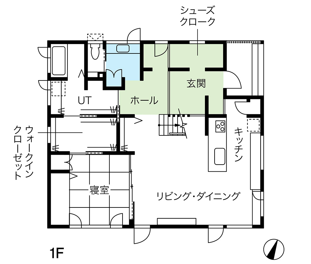廊下に洗面化粧台！子育てしやすい『家事ラク』なおうちへリフォーム・リノベーション事例長谷工リフォーム